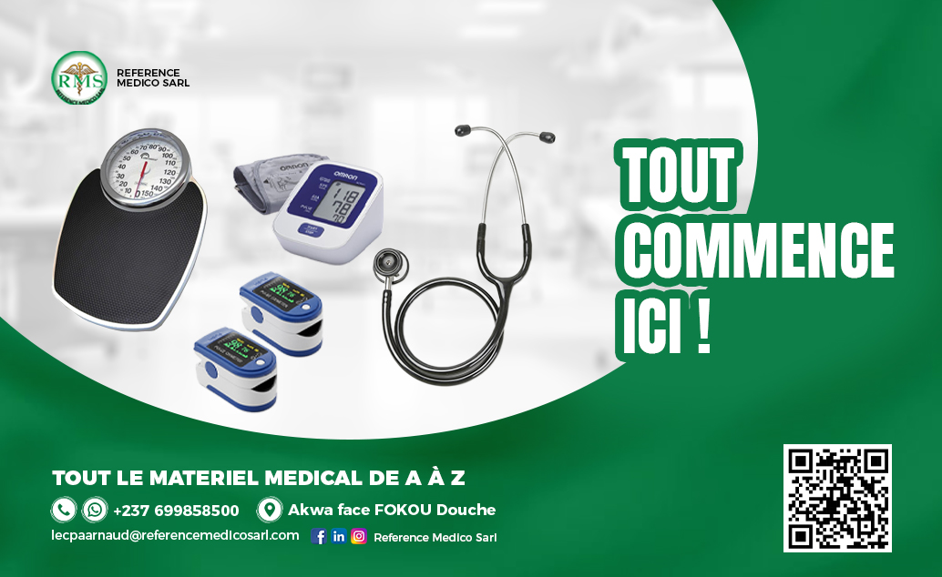 Tout commence ici ! Matériel médical de consultation et de diagnostic